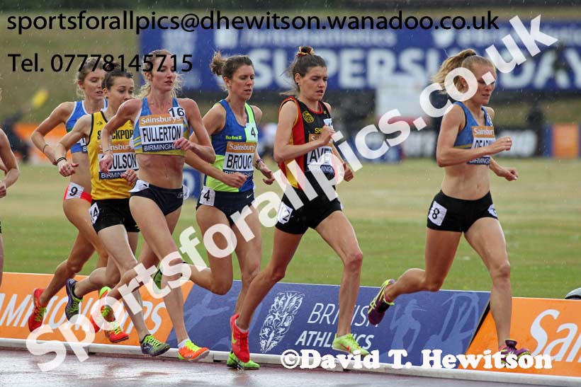 Womens 5000 metres, Sainsbury's British Champs, Alexander Stadium, Birmingham. Photo: David T. Hewitson/Sprts for All Pics